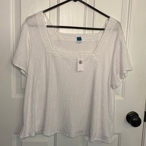 Old Navy White Blouse